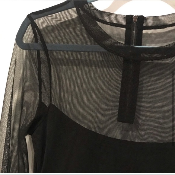 BCBG MESH DRESS - Picture 3 of 4